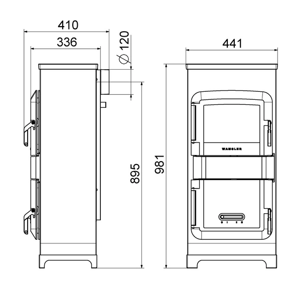 Raumheizer »RH 8«, RAUMHEIZER, Leistung: 8,2 kW