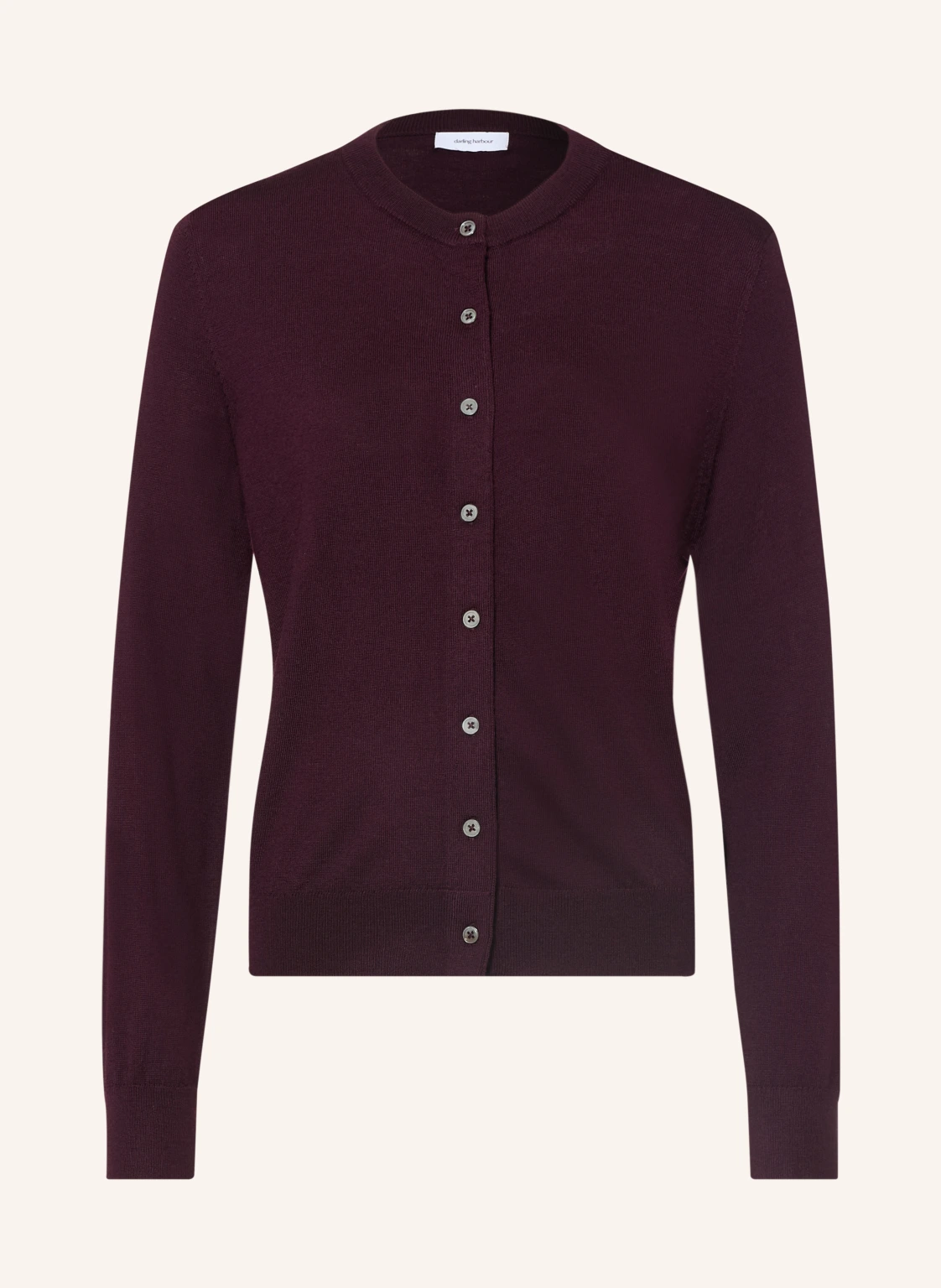 darling harbour Strickjacke aus Merinowolle