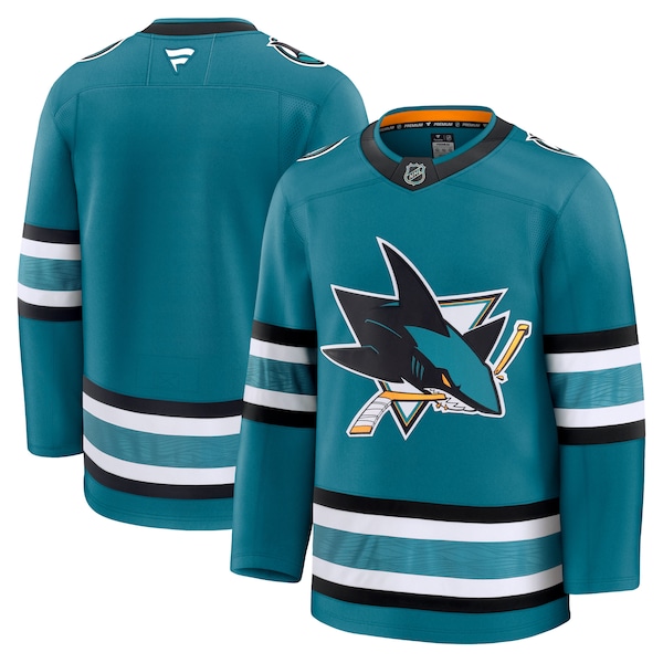 San Jose Sharks  Home Premium Jersey - Teal/Black