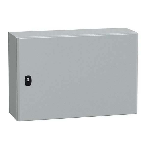 Nsys3d4620p Coffret Métallique étanche Ip66 - 400x600x200 - Plaque Fournie - Spacial S3d - Schneider Electric