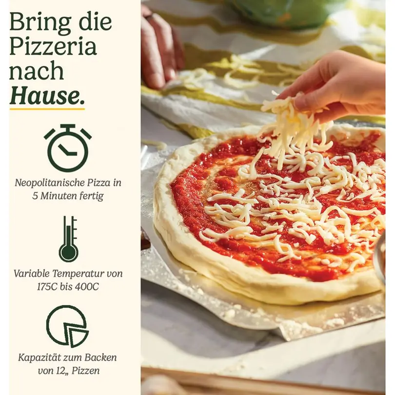 Pizzaofen 6-teilig Cuisinart