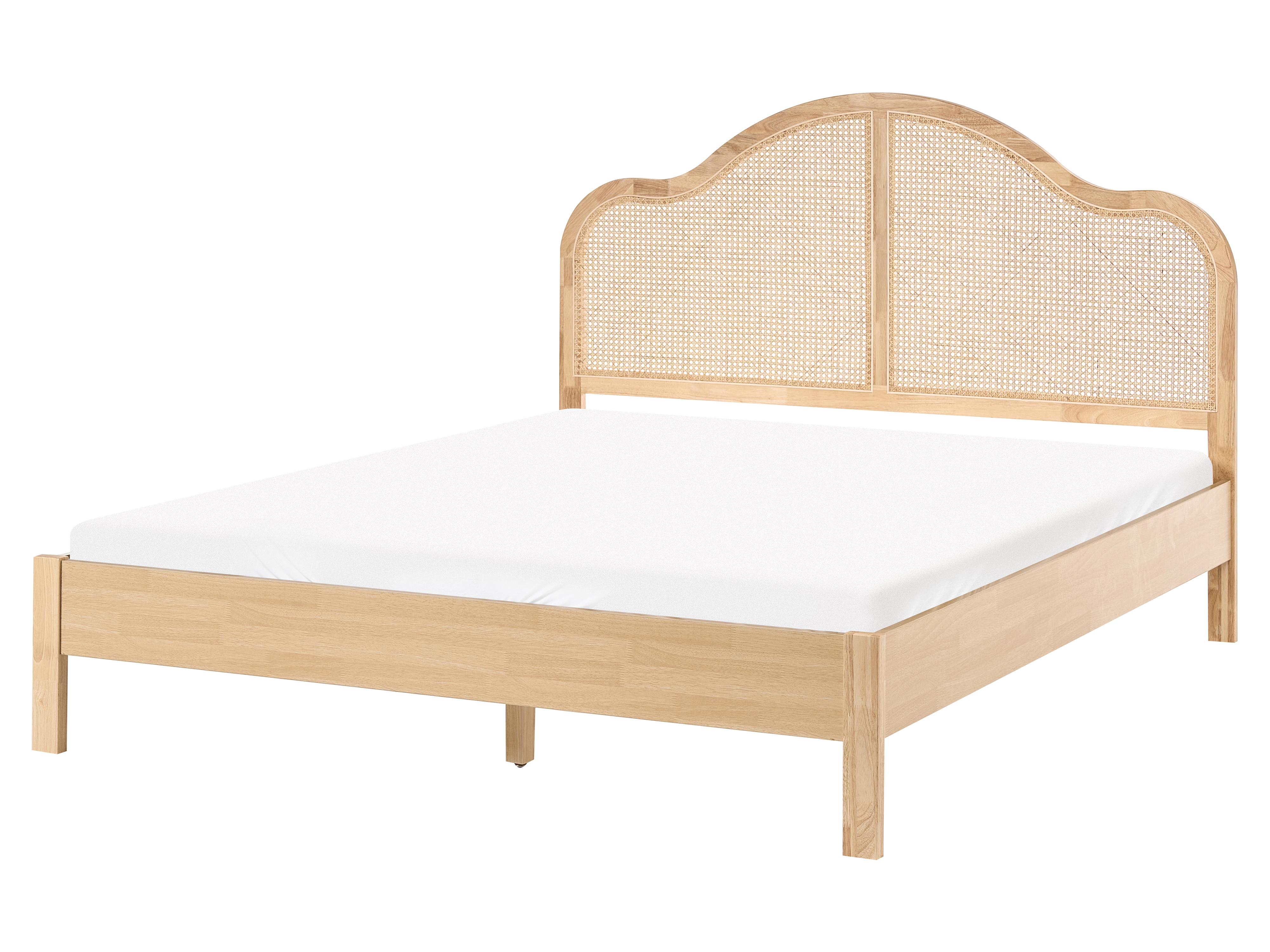 Bed HOUNOUX 160 x 200 cm (EU King Size) Light Brown