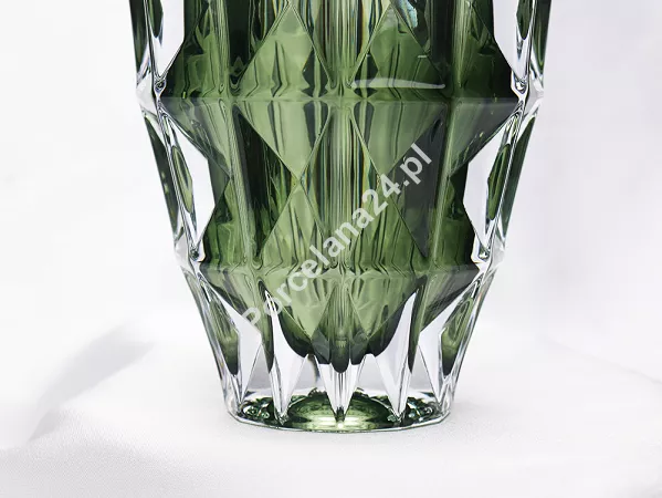 Wazon 28 cm Bohemia - DIAMOND SMOKEY GREEN 4SB.DISG.114990
