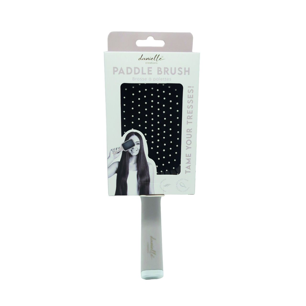 Danielle Creations Grey Paddle Hair Brush