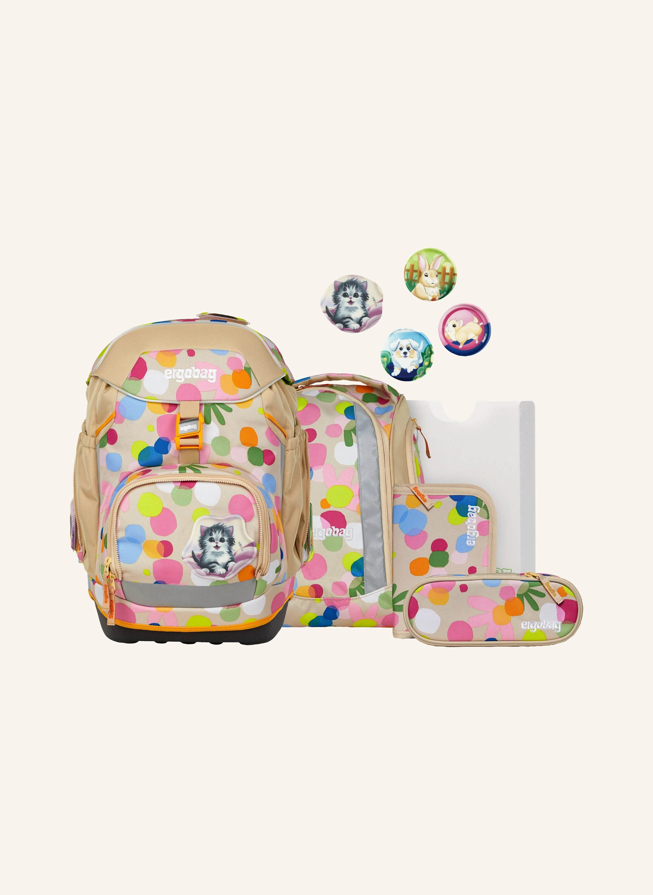 ergobag Schulranzen-Set PACK SET