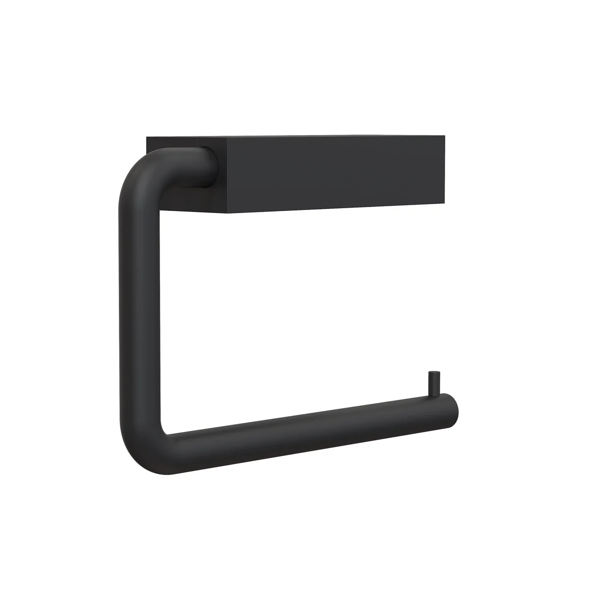 Frost - Quadra WC-Rollenhalter 3, schwarz