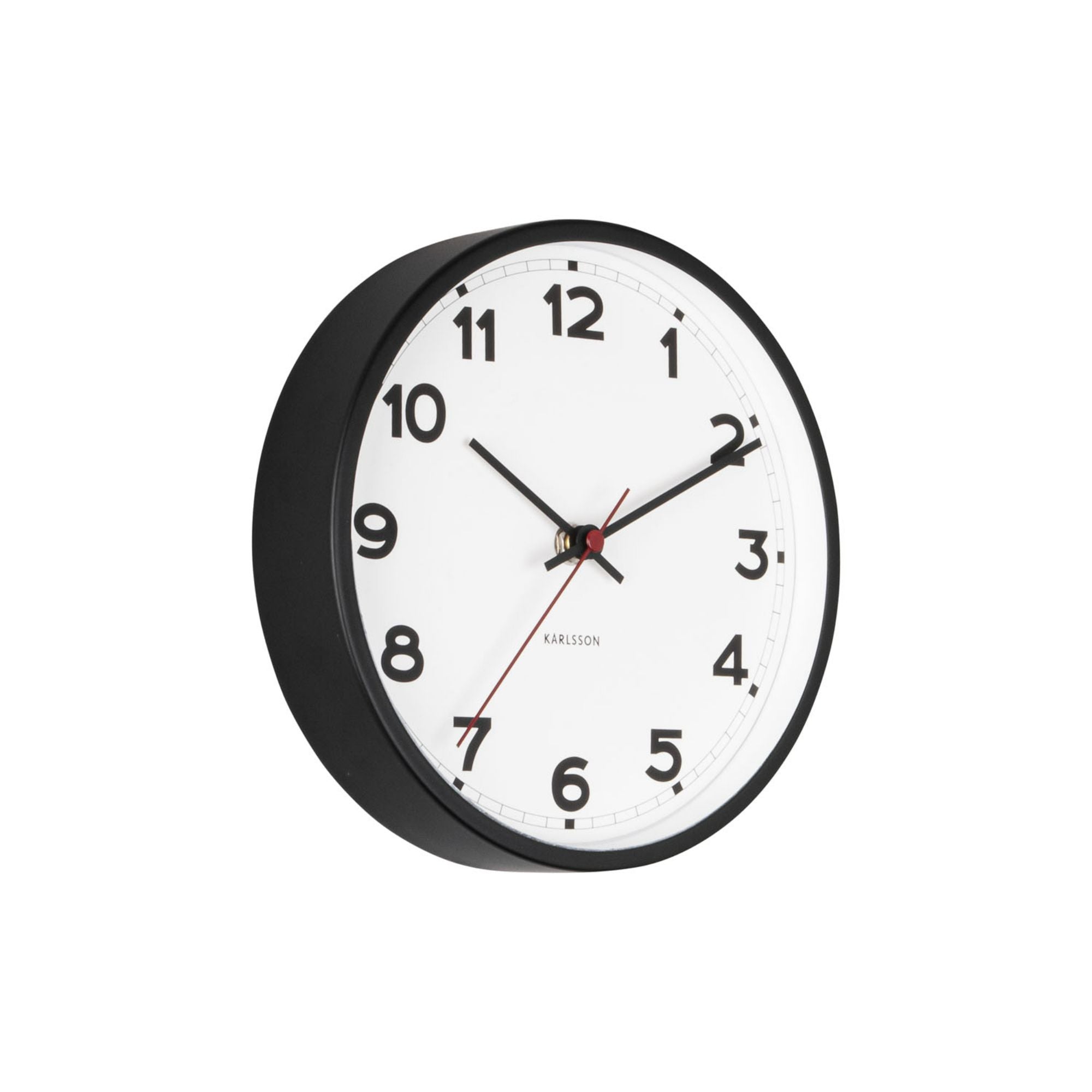 Karlsson wandklok New Classic - wit - Ø20cm