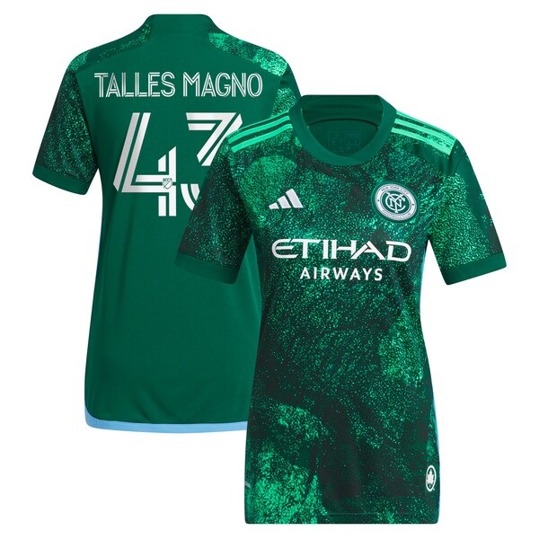 Talles Magno New York City FC adidas Women's 2024 The Parks Replica Player Jersey - Green