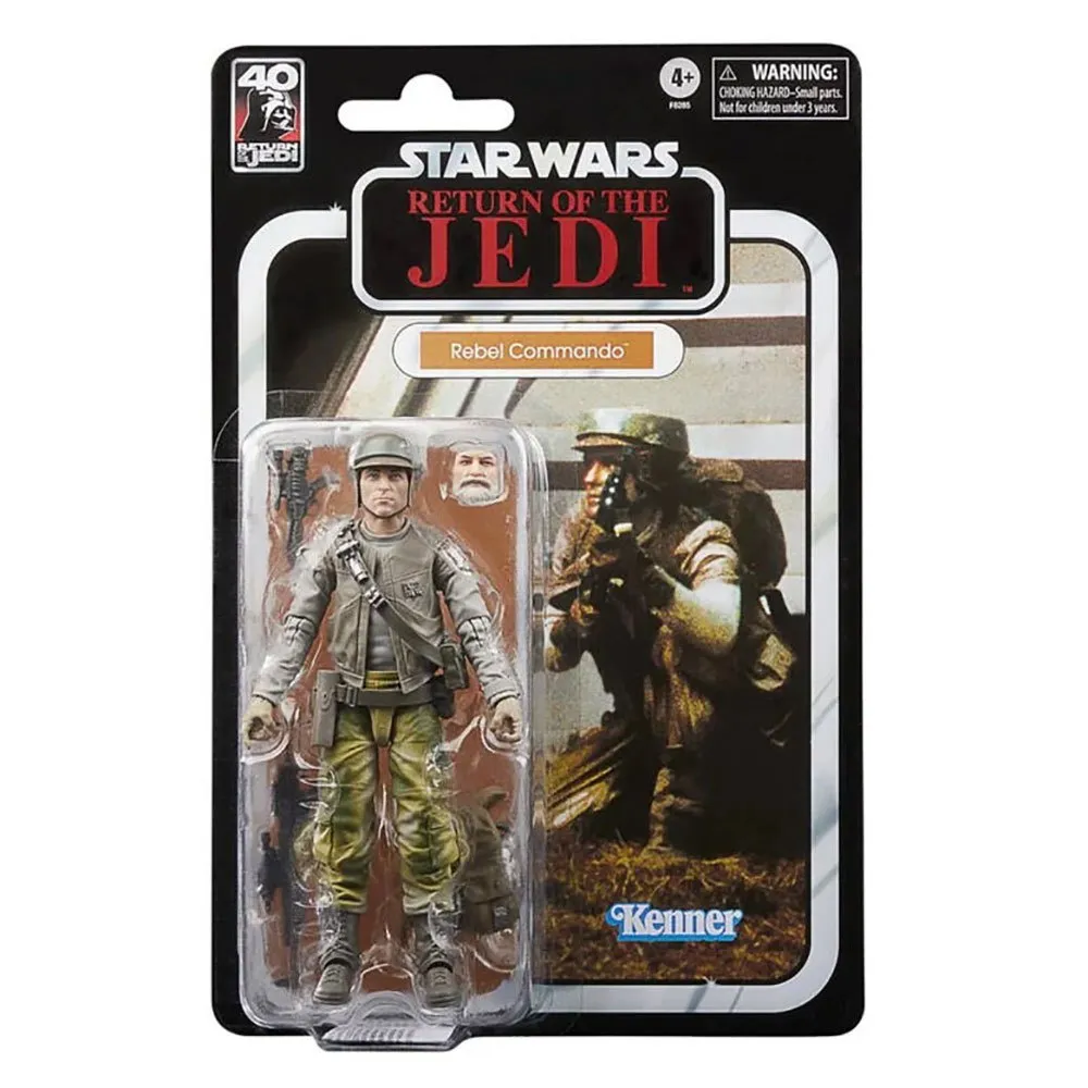 Hasbro Star Wars Rebel Commando 40th Anniversary Return Of The Jedi Figure 15 cm