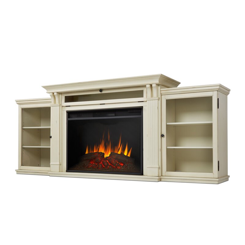 Tracey Grand 83.75'' TV Stand with Fireplace