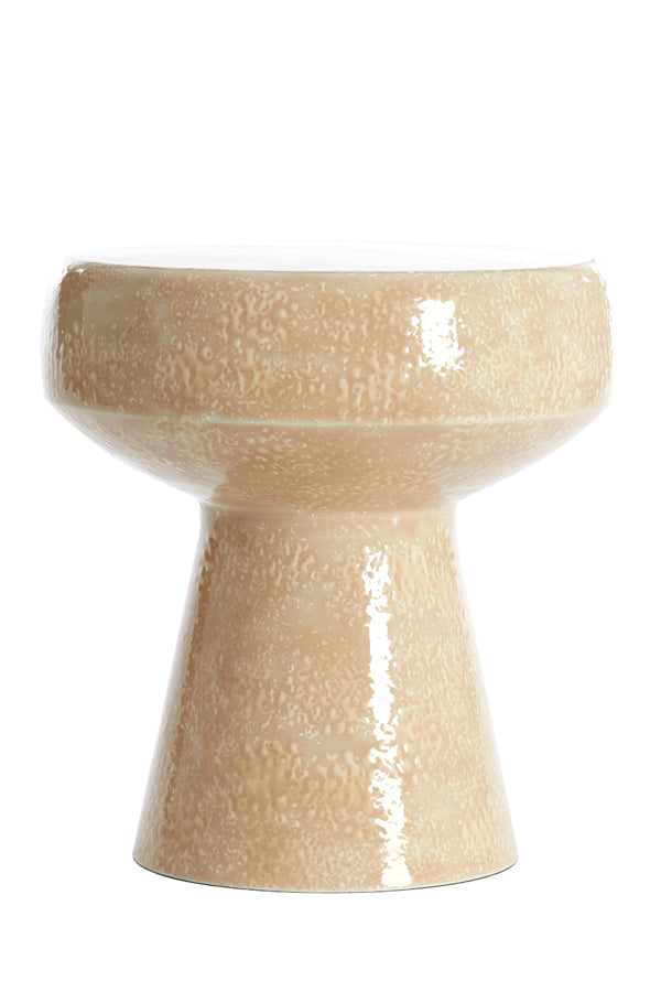 Light & Living bijzettafel DAKWA - Ø38x42cm - bruin