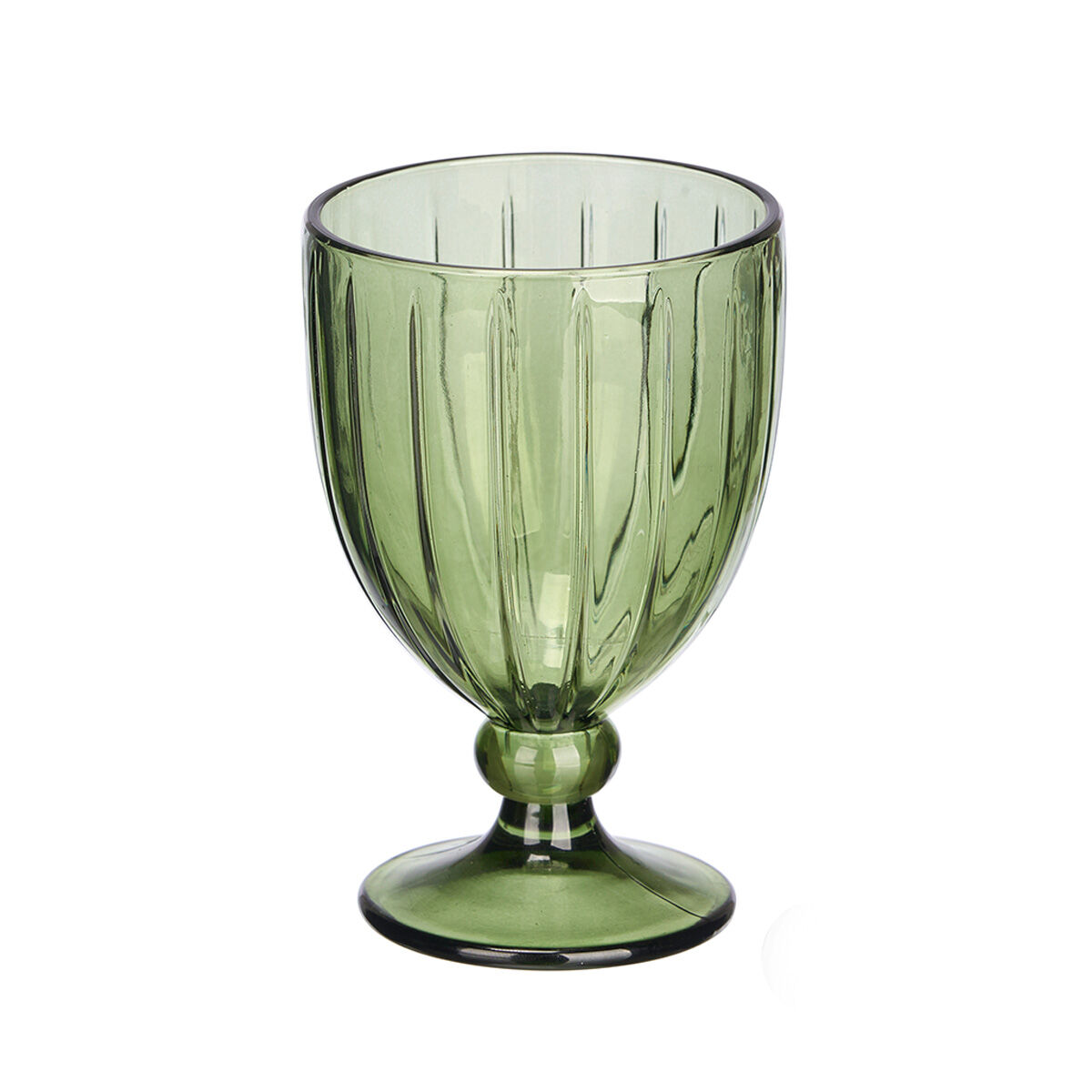 Copo de vinho riscas 310ml em vidro