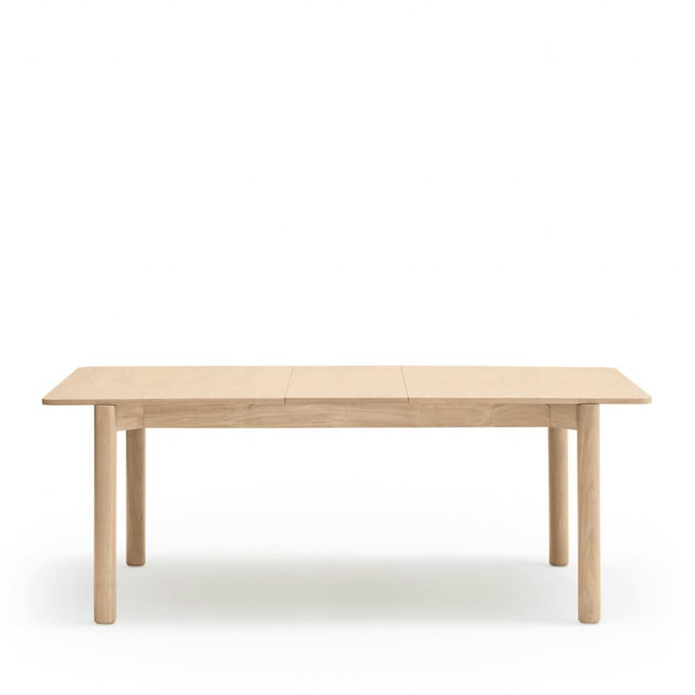 ATLAS - Table à manger extensible en bois 200-160 x 95cm bois clair