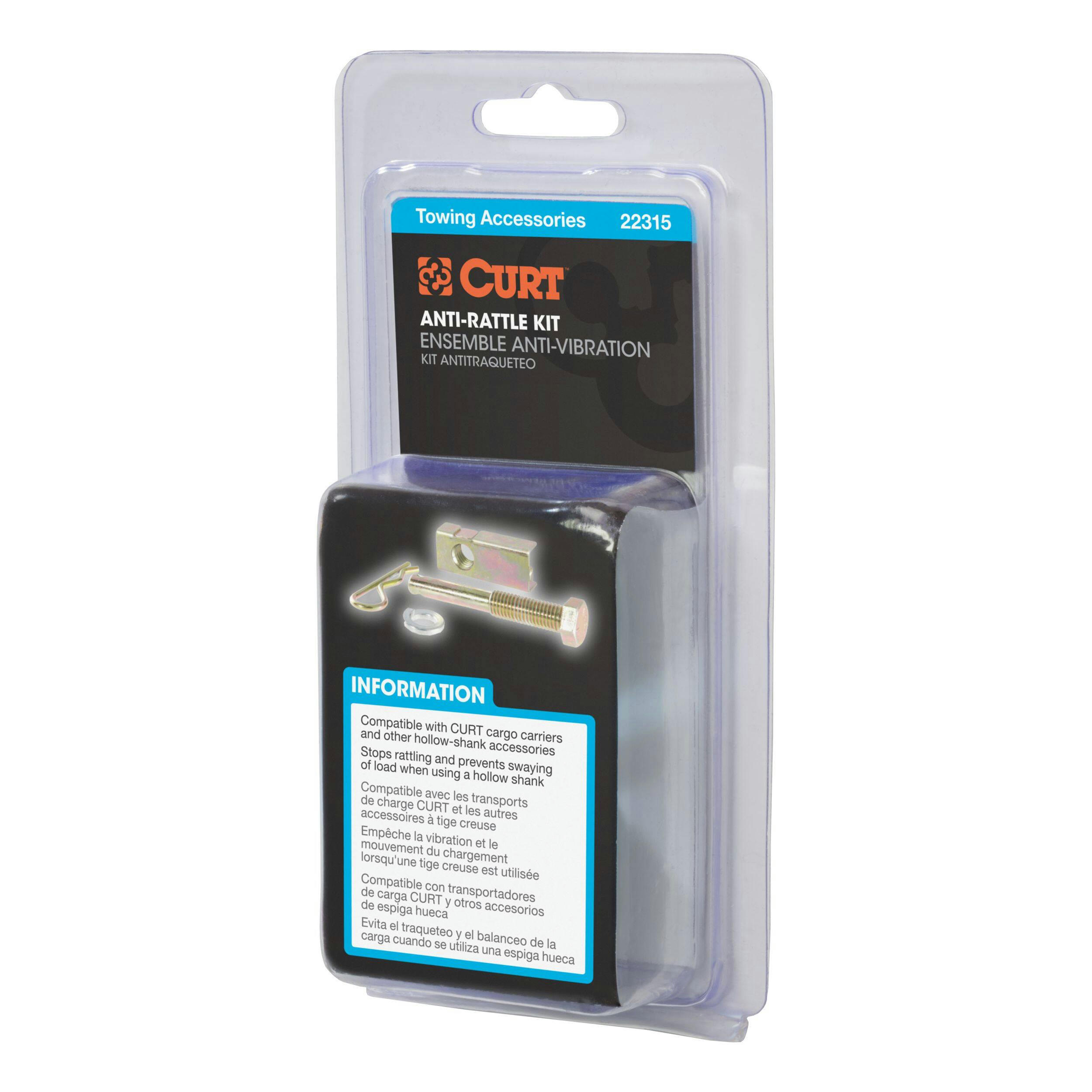CURT Anti-Rattle Kit (Fits 1-1/4-in Receiver)