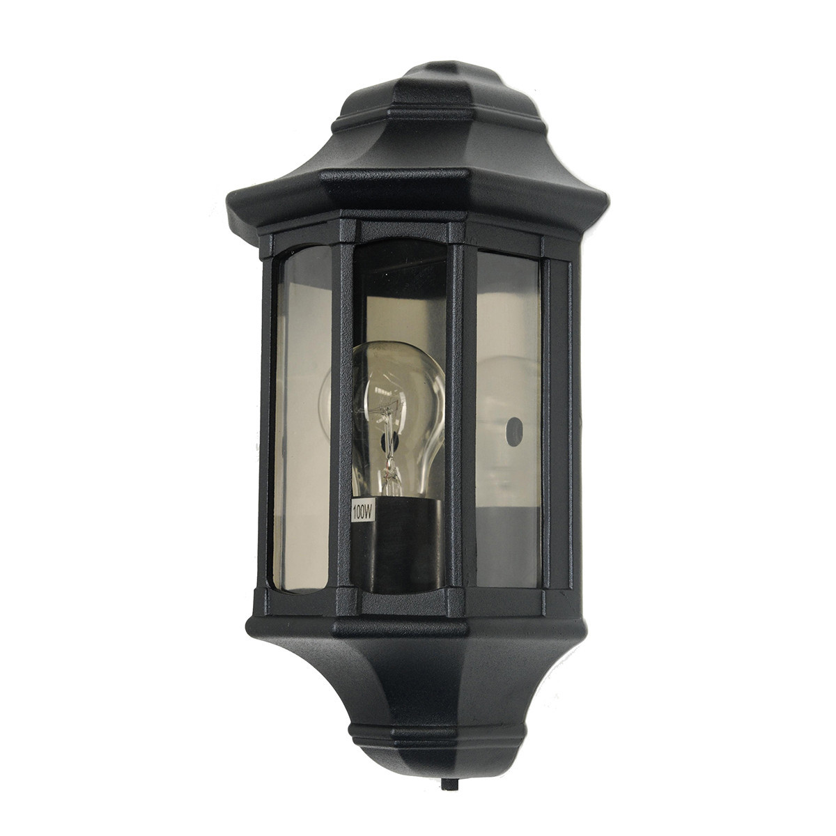 Kinkiet zewnętrznyczarny Newbury 1xE27x60W IP44 Garden Zone
