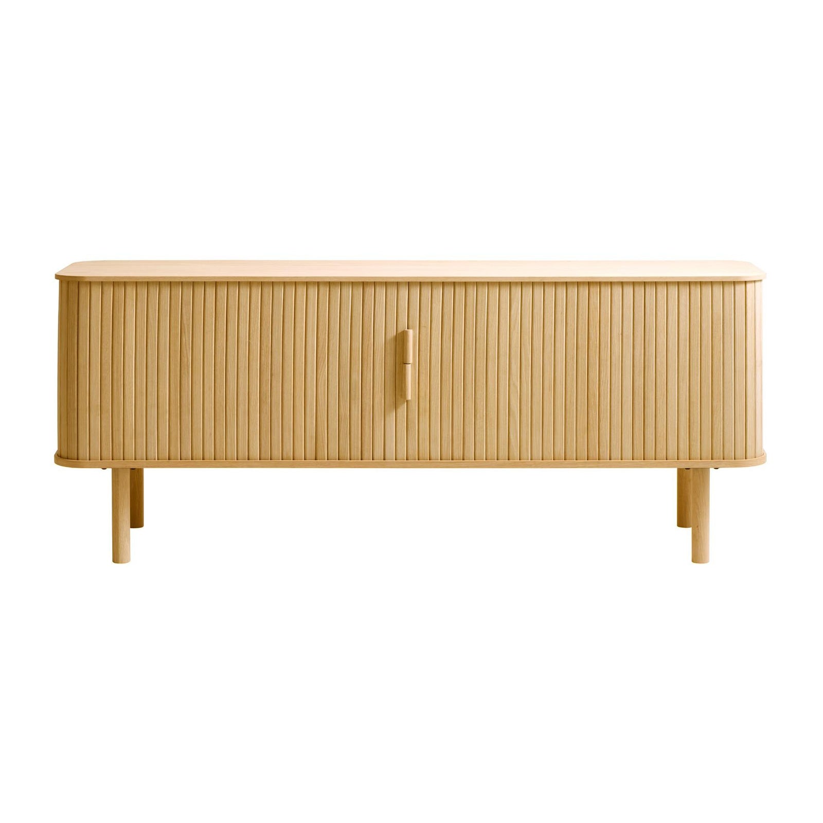 by fonQ Splinted Tv-meubel - Naturel Eiken