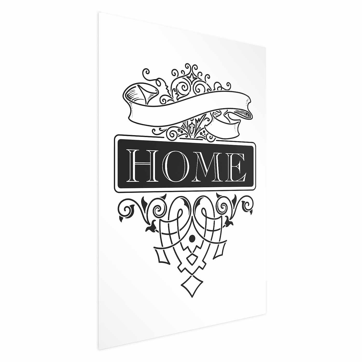 Plakat Home 21x30 cm