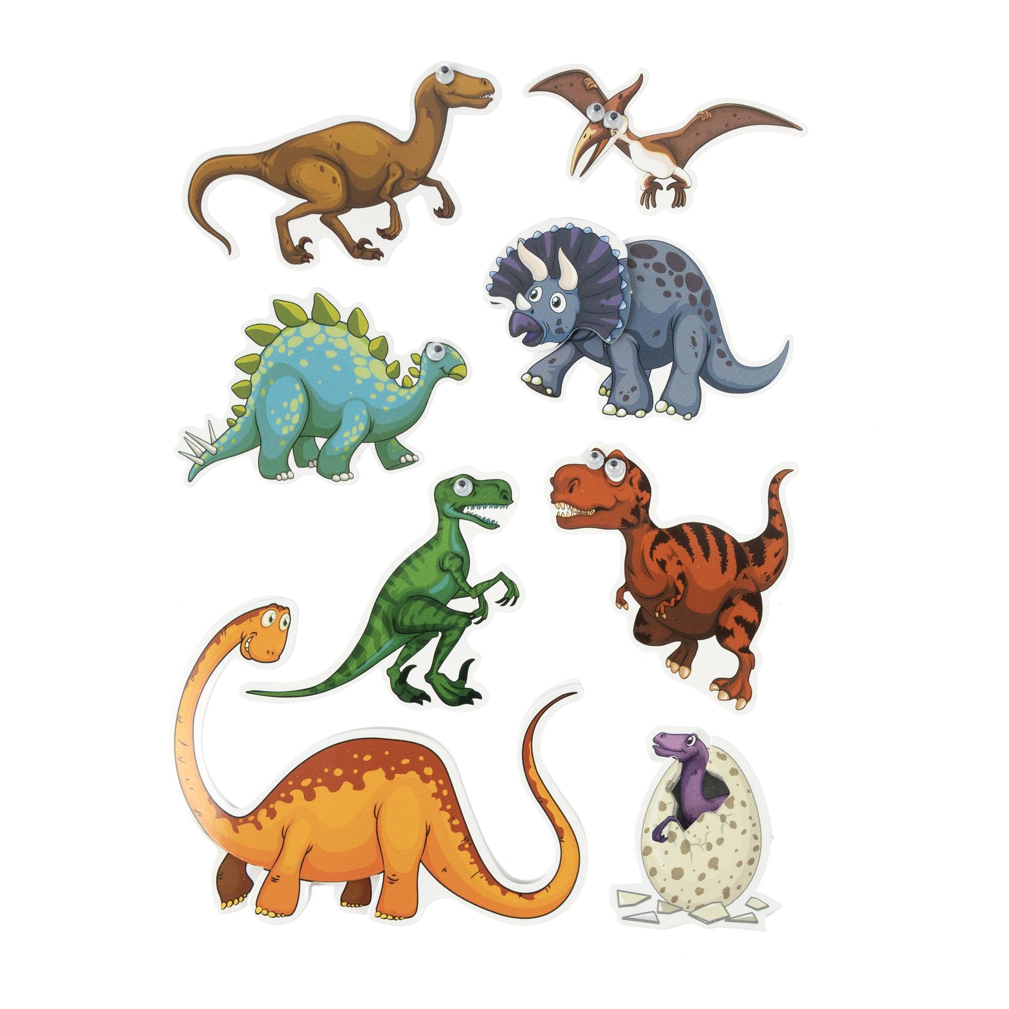 Dinosaur Card Toppers 8 Pack