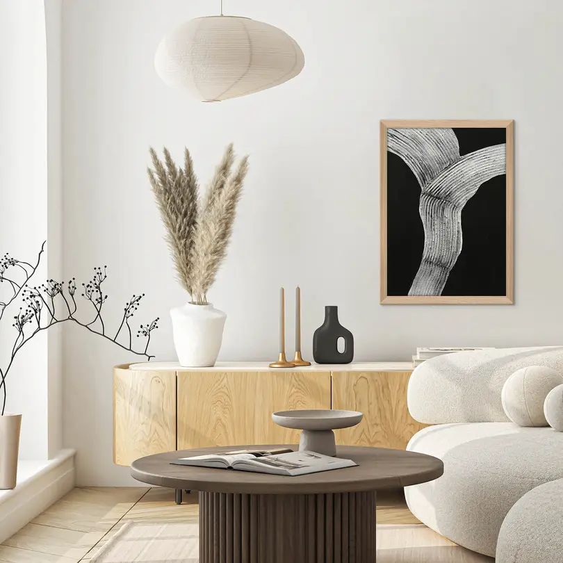 Bild mit Rahmen Nordic Art