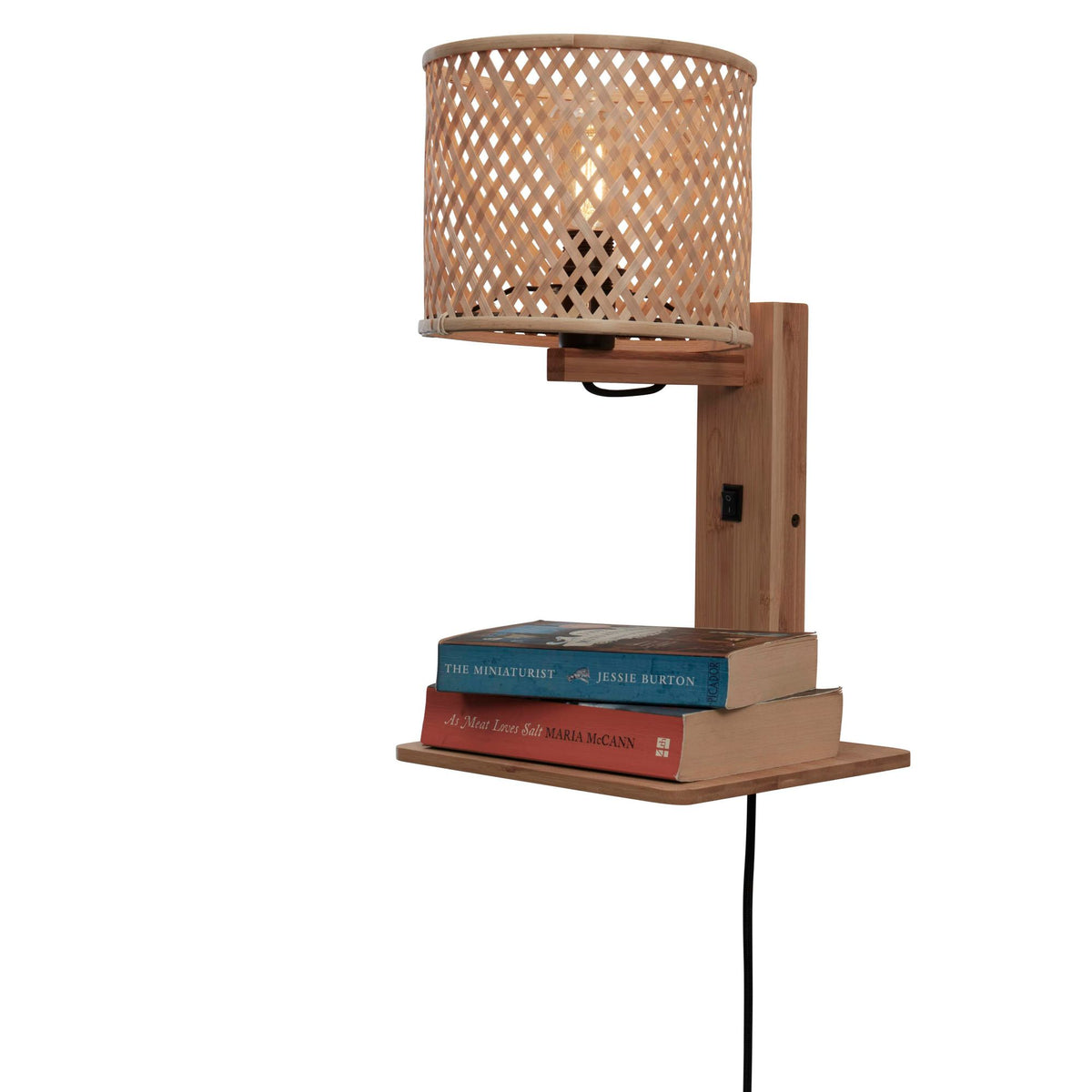 GOOD&MOJO wandlamp Java - bruin - Ø12cm