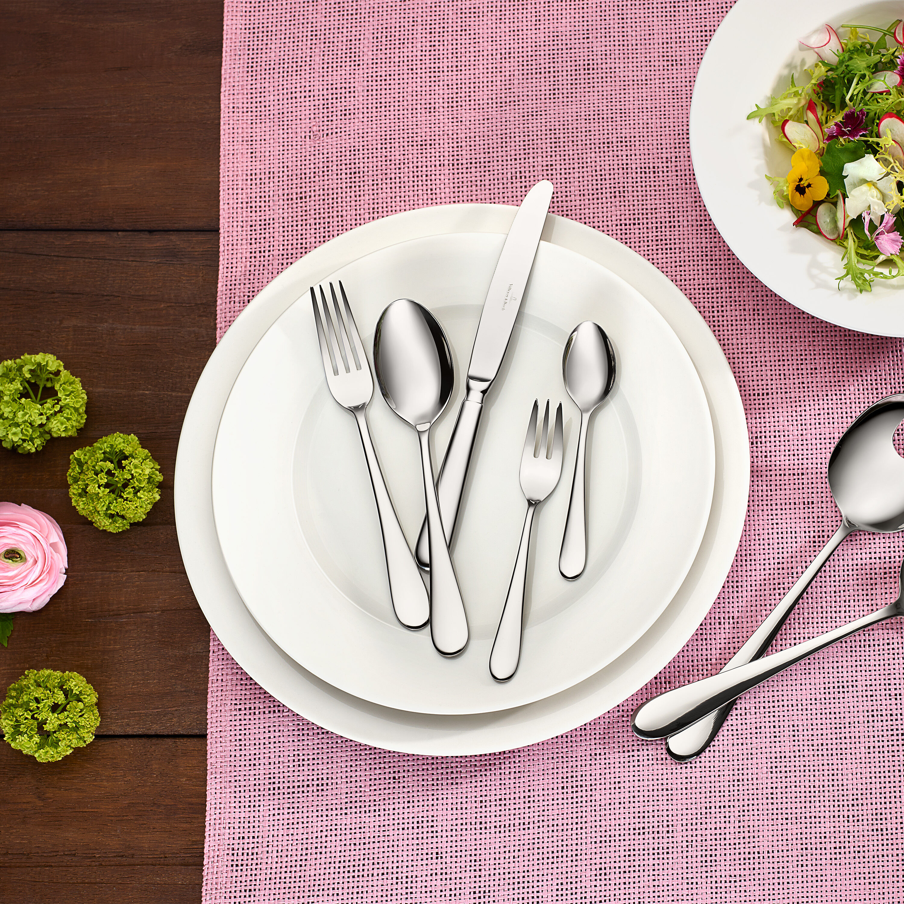 Oscar Cream soup spoon - stainless steel