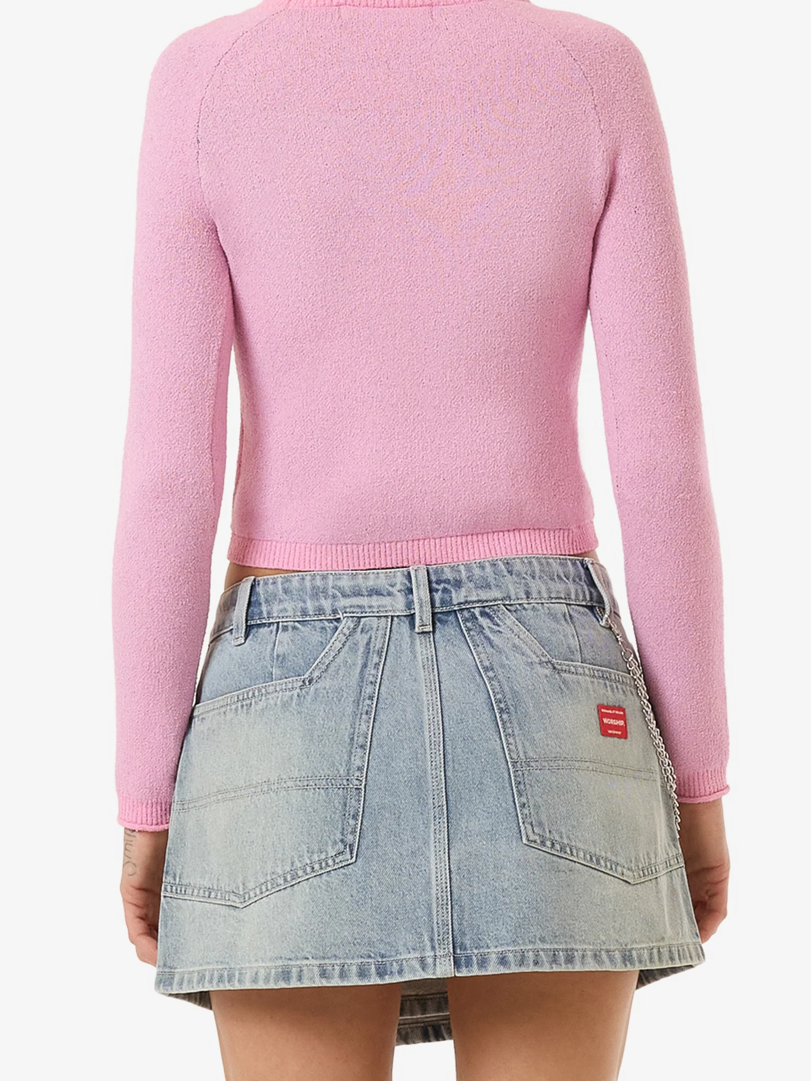 Vexed Denim Mini Skirt