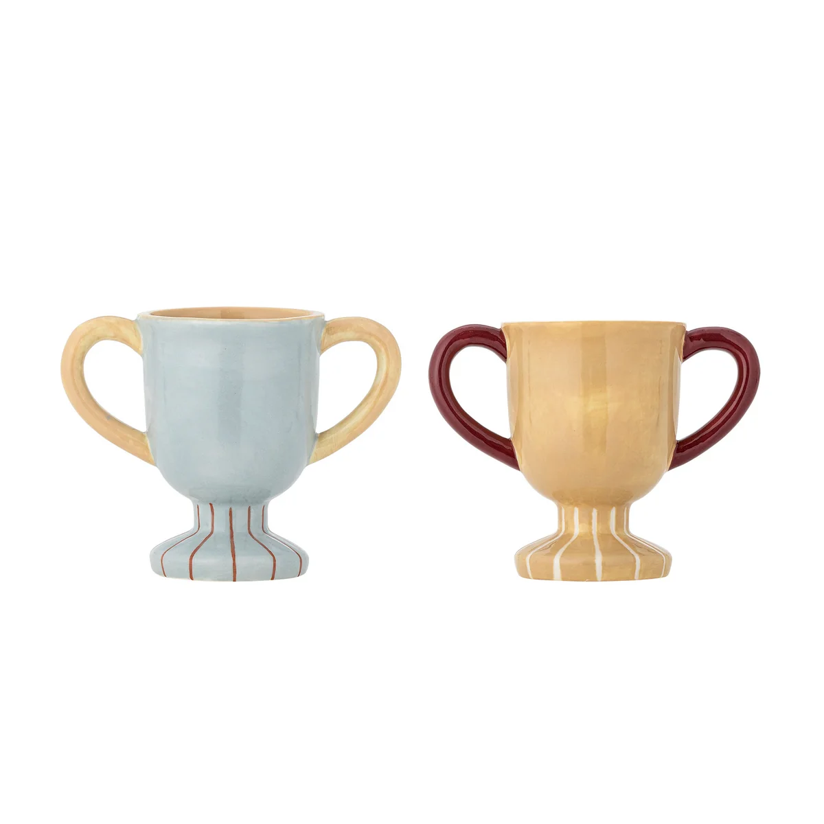 Bloomingville Mini - Trophy Tasse, 150 ml, mehrfarbig (2er-Set)