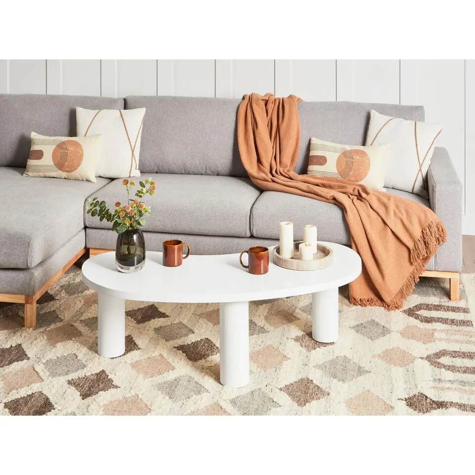 AUBURN - Salontafel - Wit - MDF