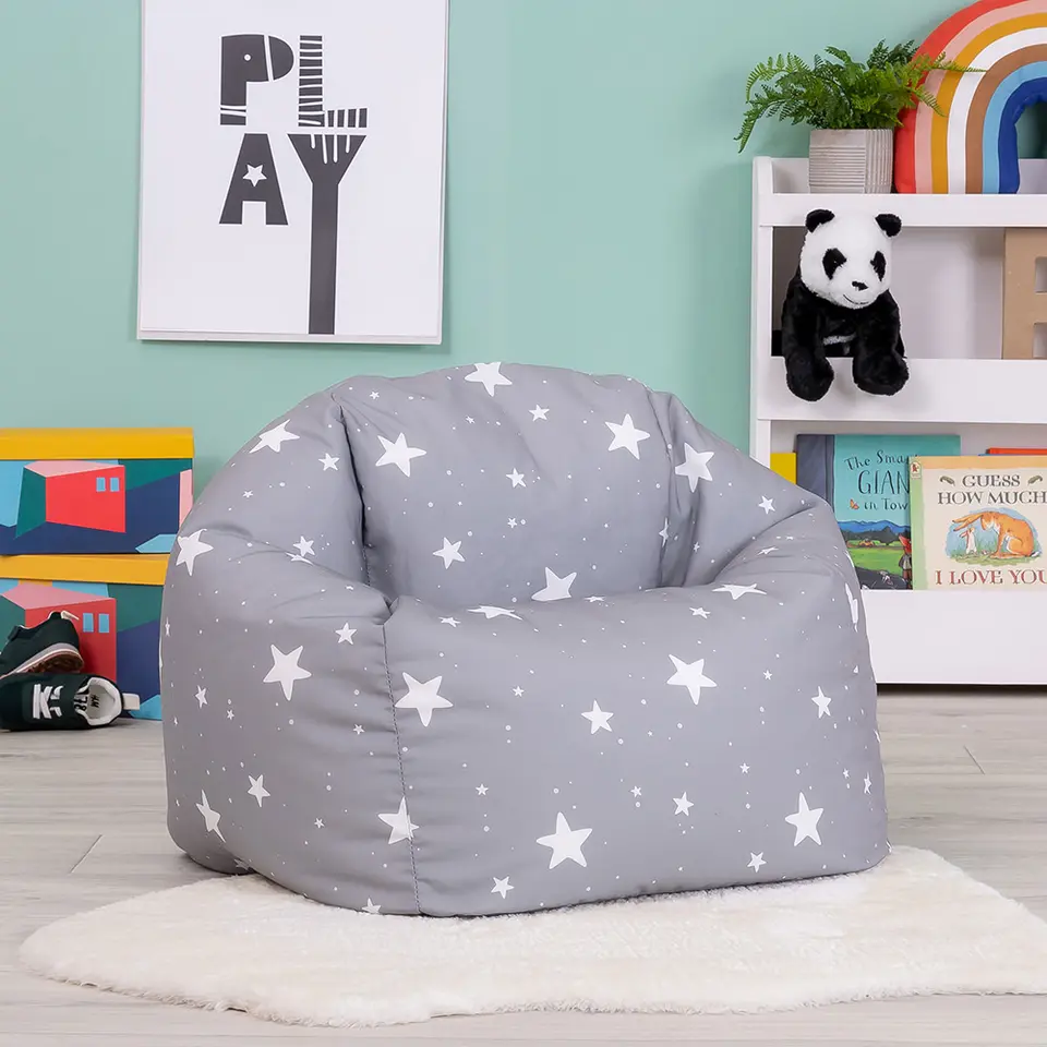 icon Kinderzitzakken Sterrenhemel - Grijs