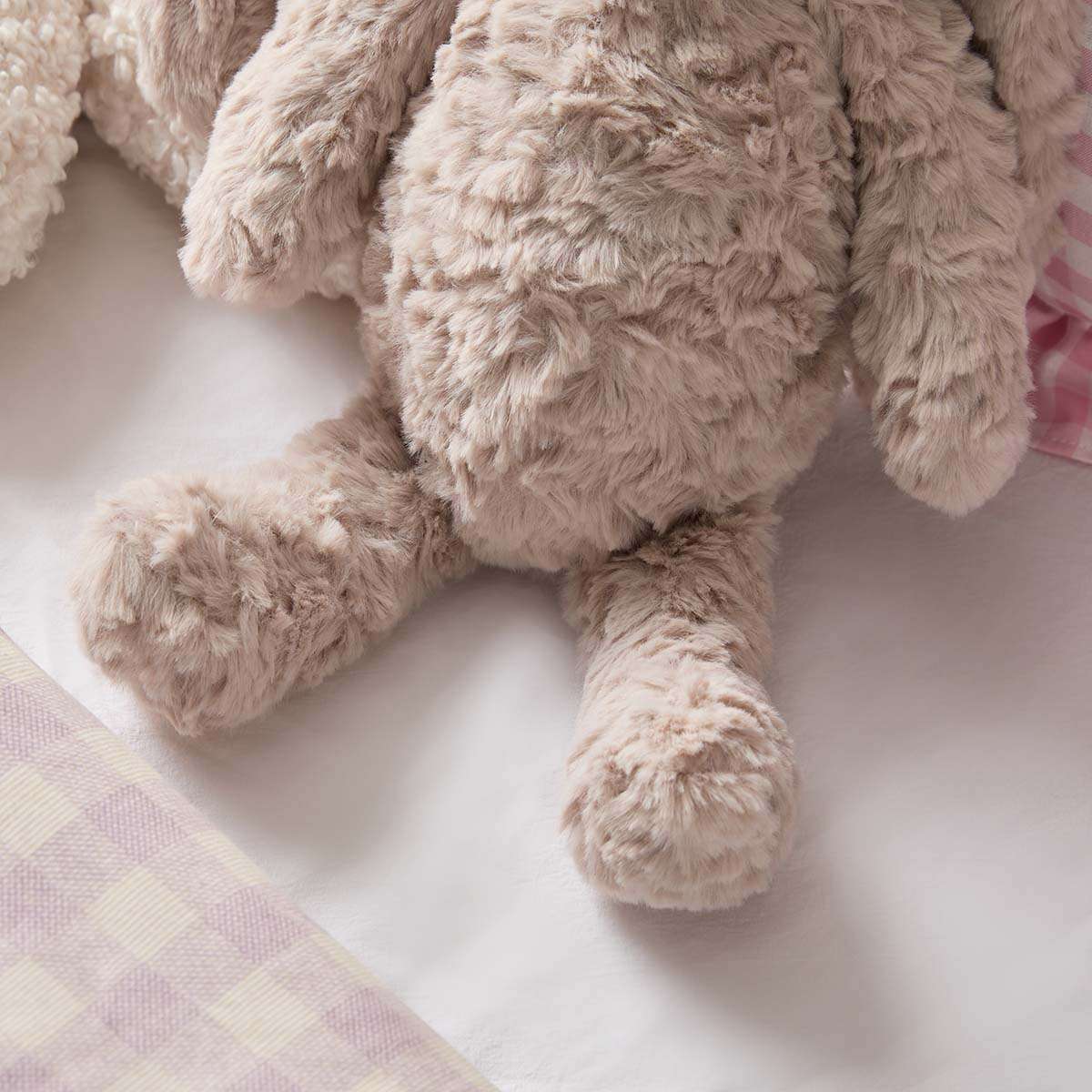 Rosie Rabbit Plush Toy Large - Silver