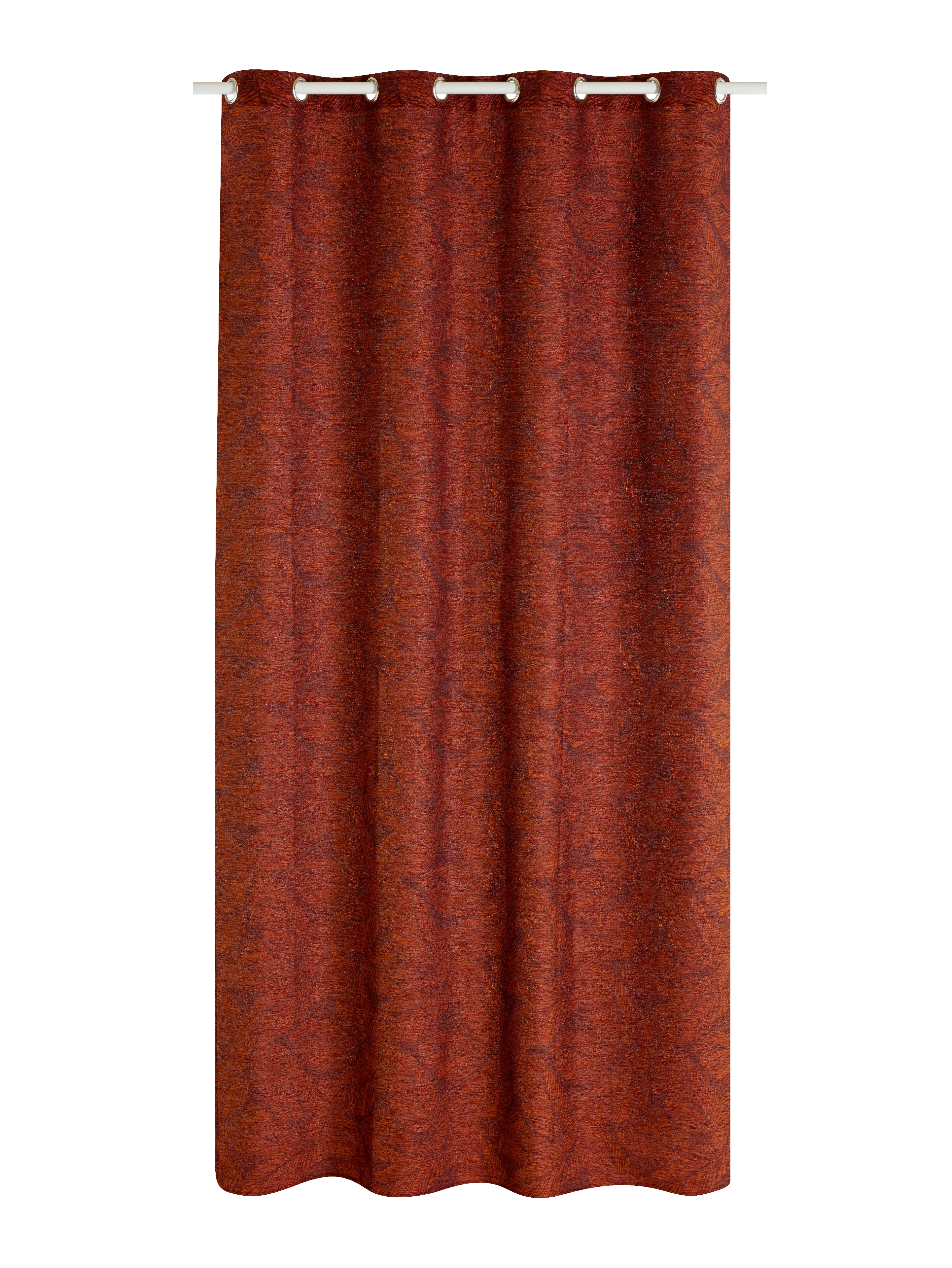 Rideau OJA coloris rouille 140 x 260 cm