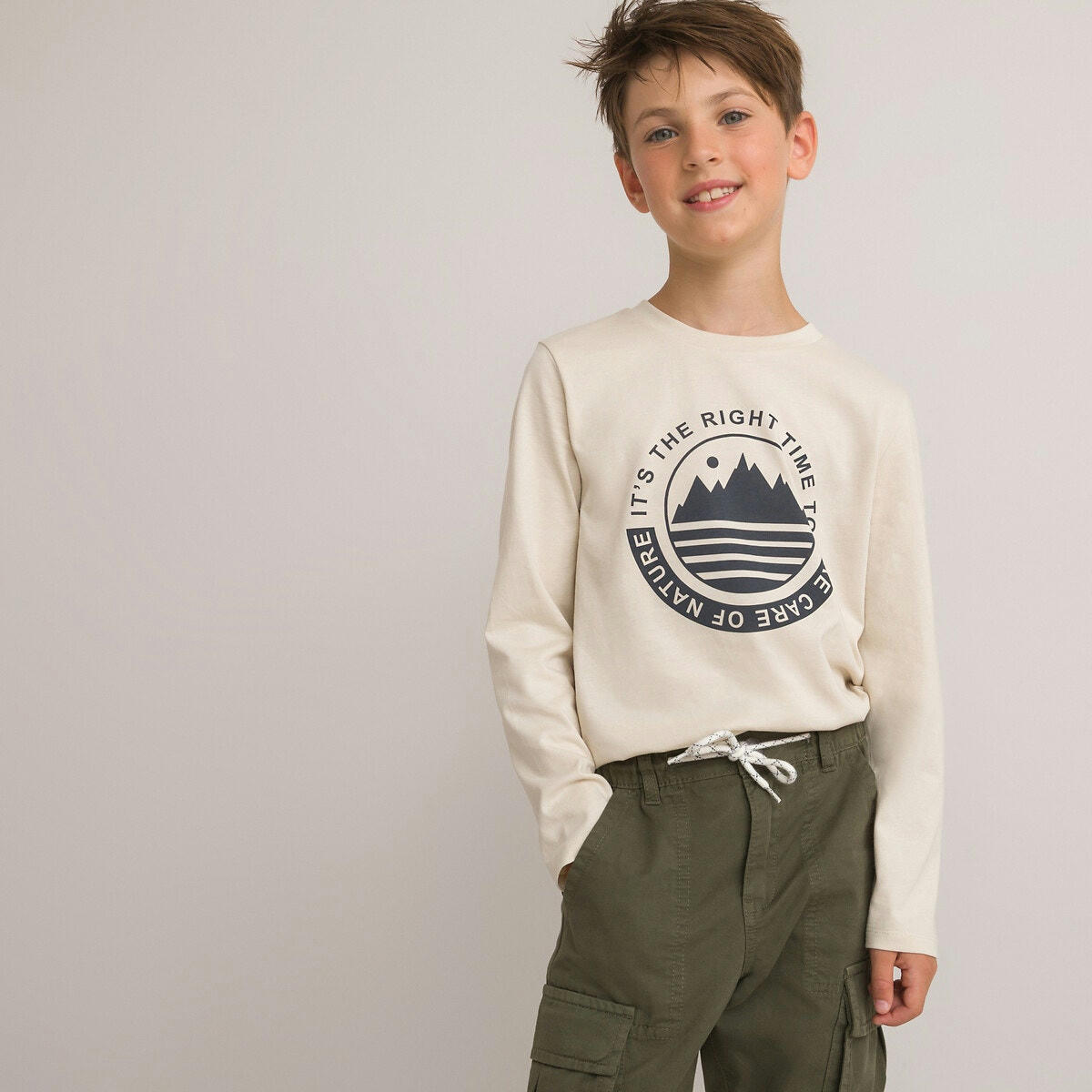 Lot de 3 T-shirts manches longues imprimés