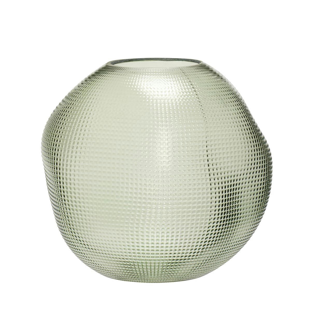 BALLOON - Vase en verre vert
