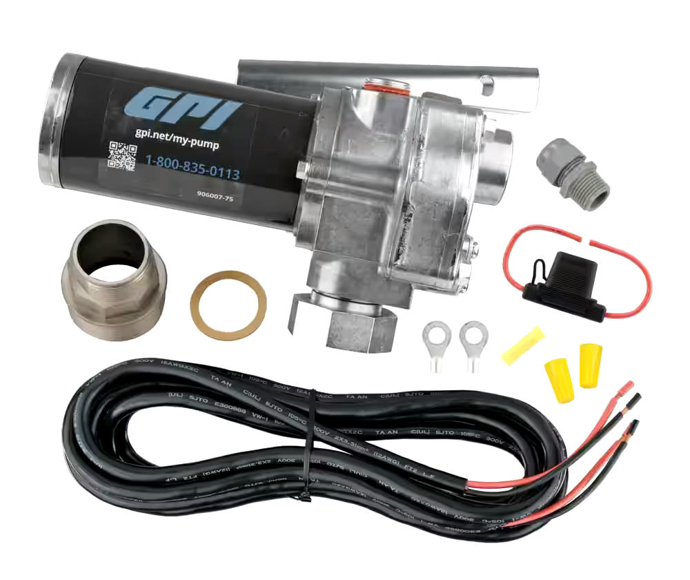GPI M-150S 12V 15 GPM Fuel Transfer Pump