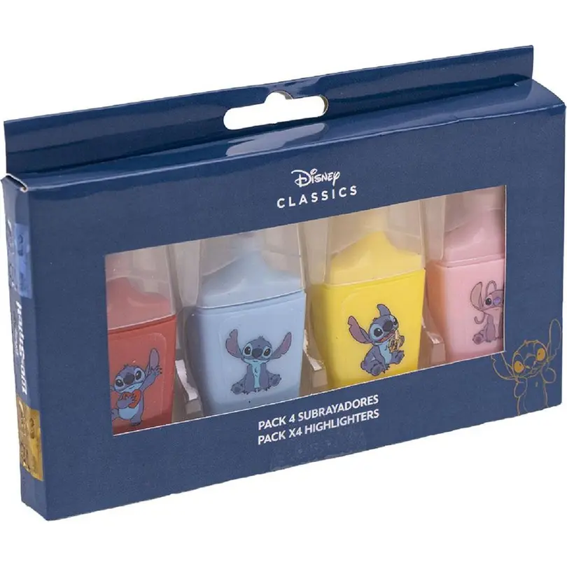 Leuchtstift 4er-Set Stitch