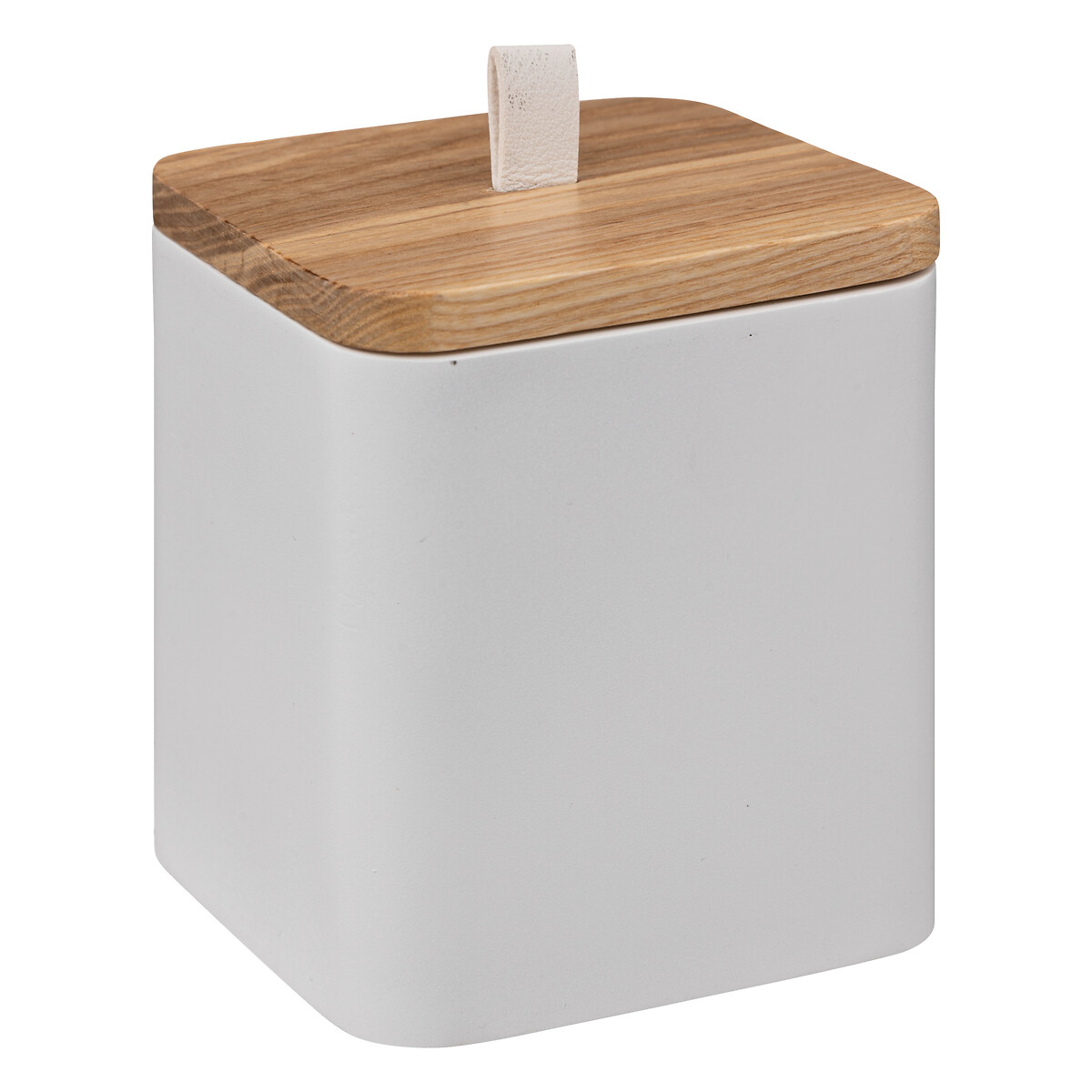 Pote para algodão NATUREO branco