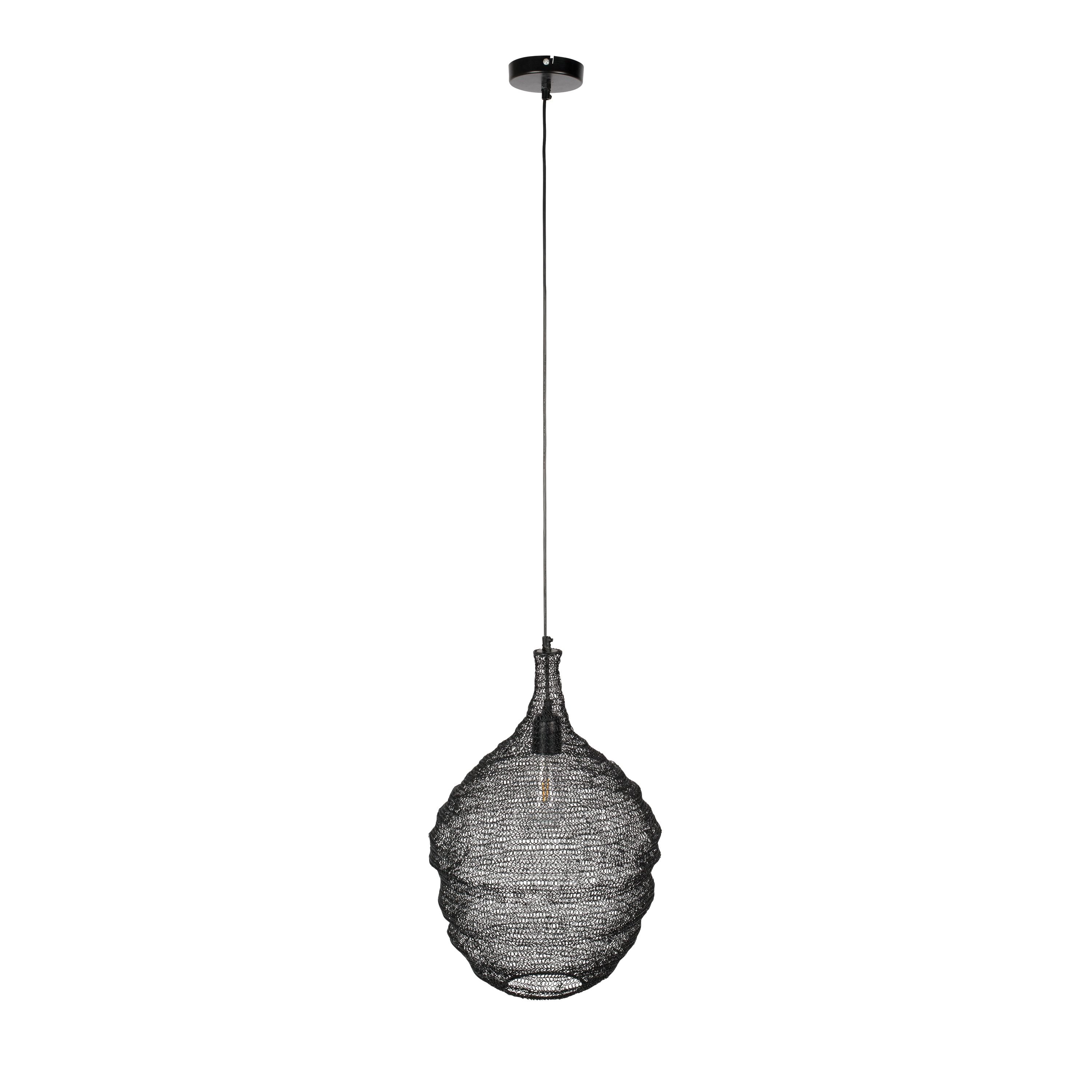Housecraft Living Lena Hanglamp M Zwart
