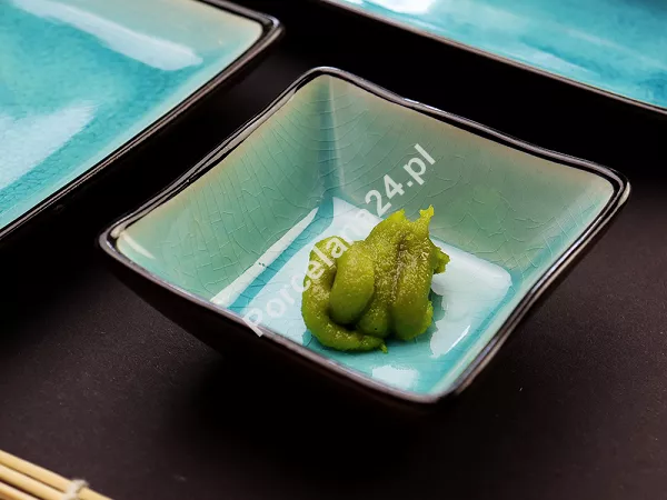 Zestaw do sushi dla 2 osób (6 el.) Tokyo Design Studio - Glassy Turquoise 8154