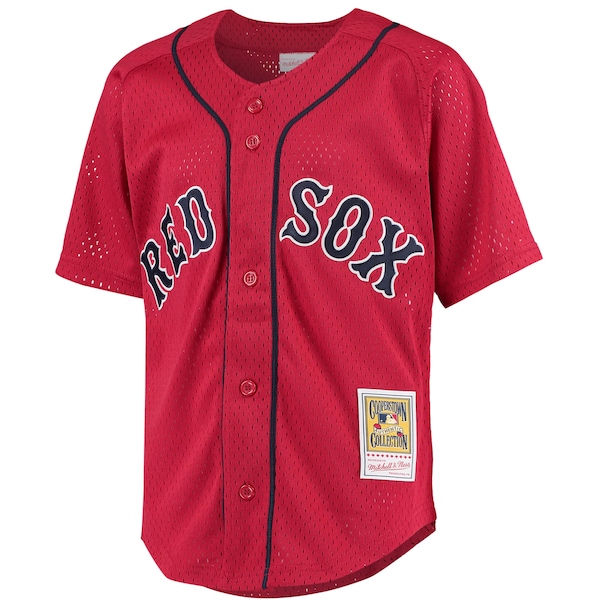 David Ortiz Boston Red Sox Youth Cooperstown Collection Batting Practice Jersey - Red