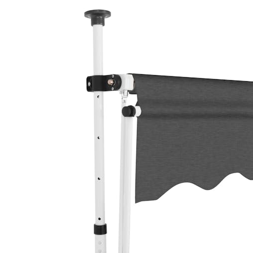 NNEVL Manual Retractable Awning 400 cm Anthracite