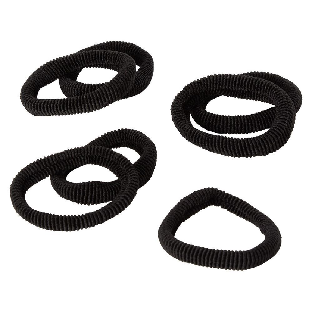 élastique en mousse noir épais x8