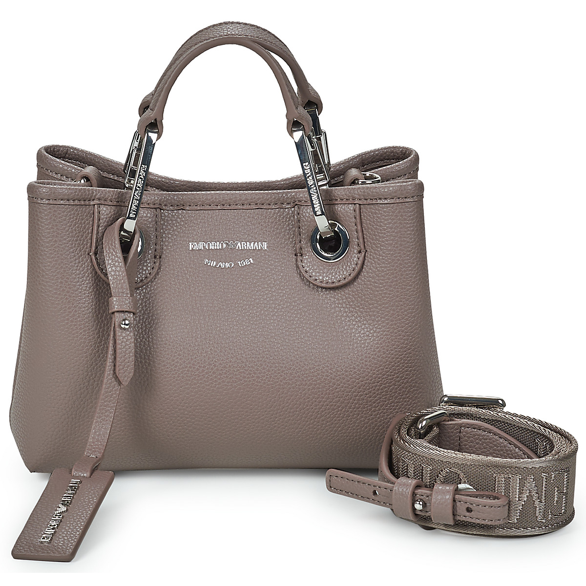 Emporio Armani - MINI MYEA BORSA - Taupe