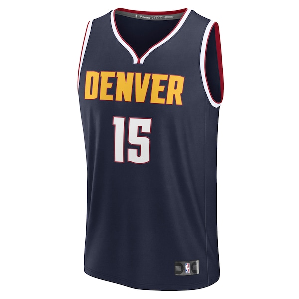 Nikola Jokic Denver Nuggets  Fast Break Replica Player Jersey - Icon Edition - Navy