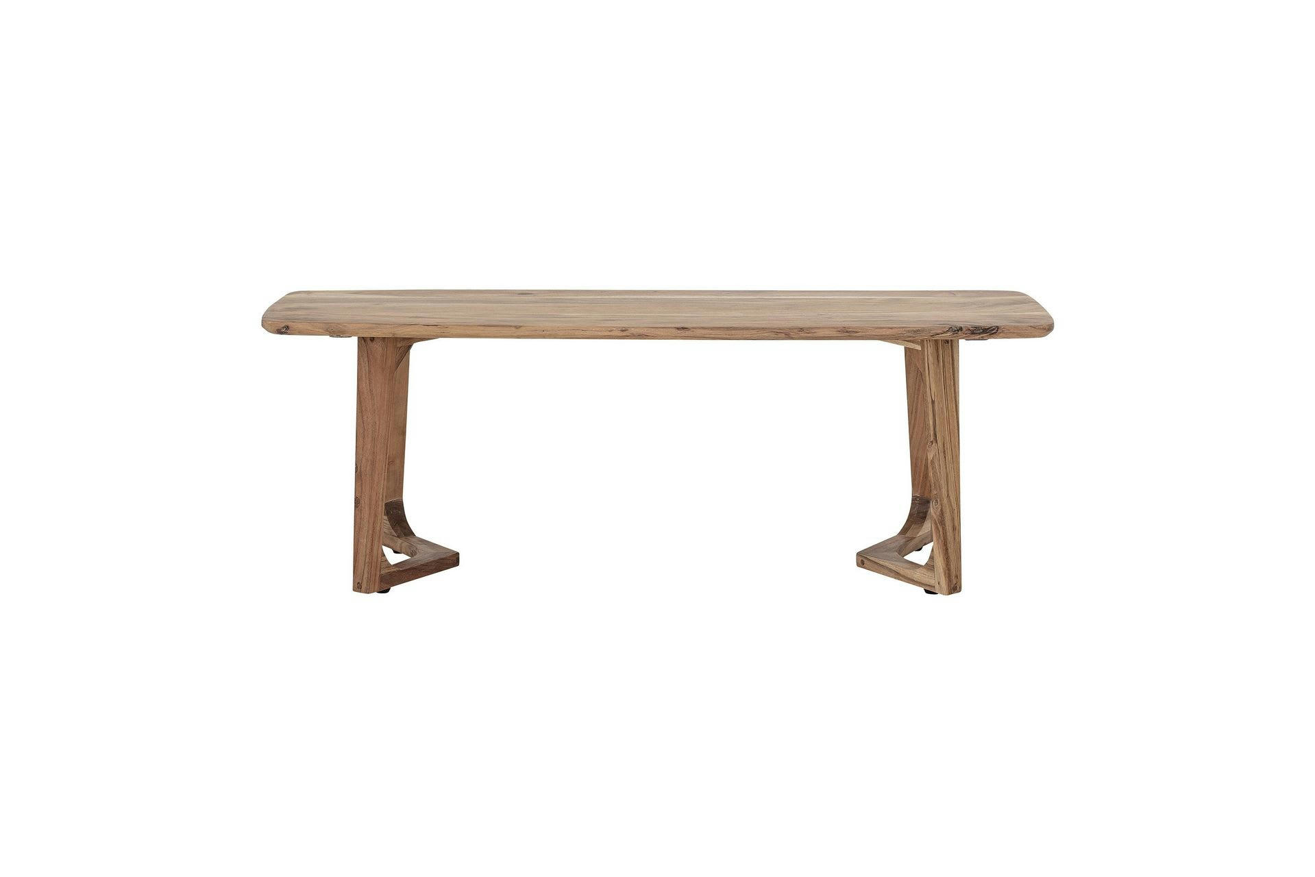 LUIE - Banc Alice en bois d'acacia L130cm