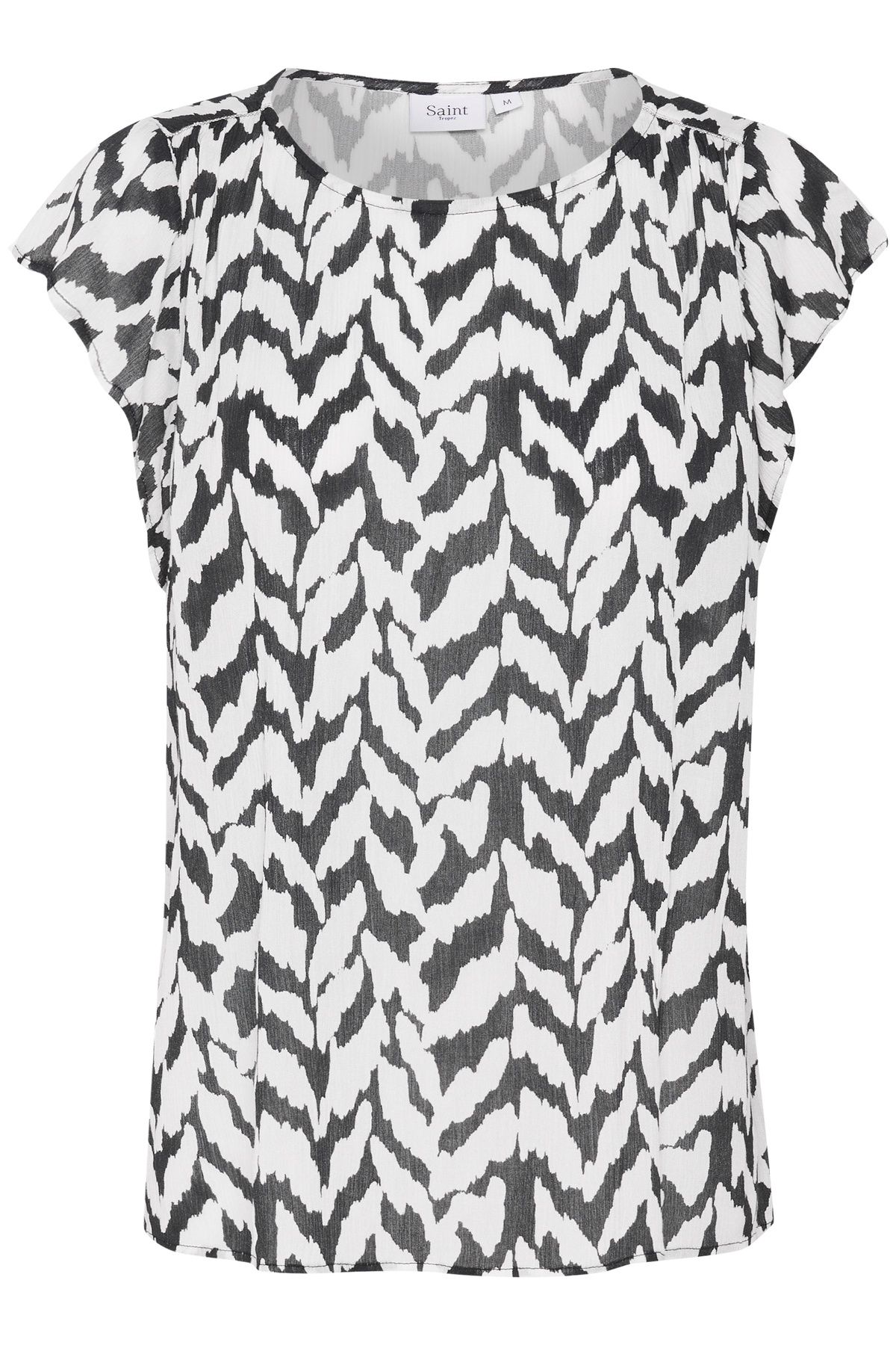 Saint Tropez VegaSZ Adele Short Sleeve Blouse