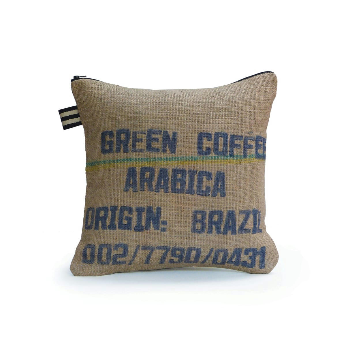 DEKOSTYLE - Housse en toile de sac de café 40x40