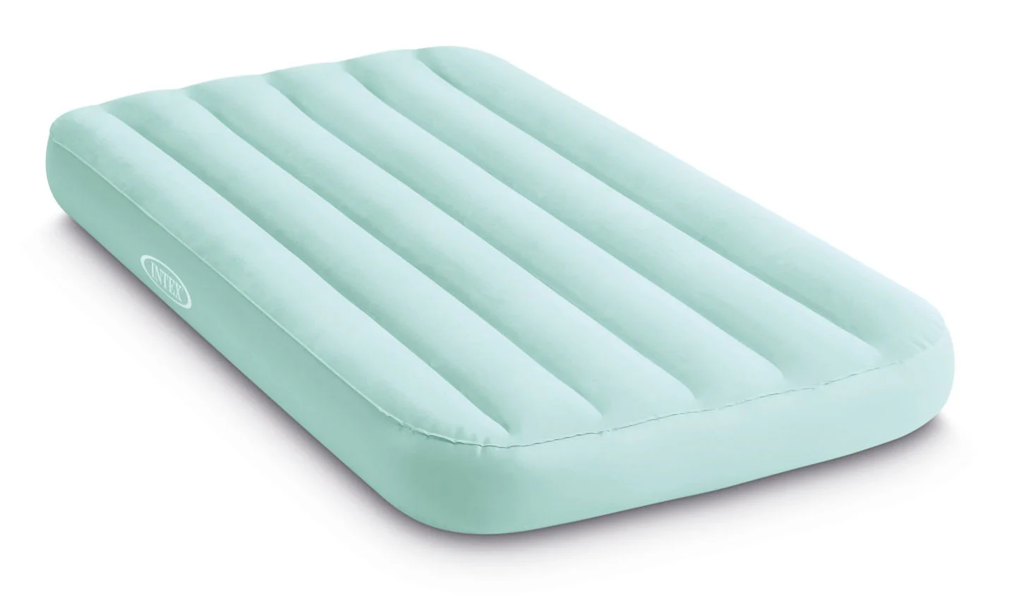 Materac dmuchany157x88x18 cm niebieski INTEX 66803NP