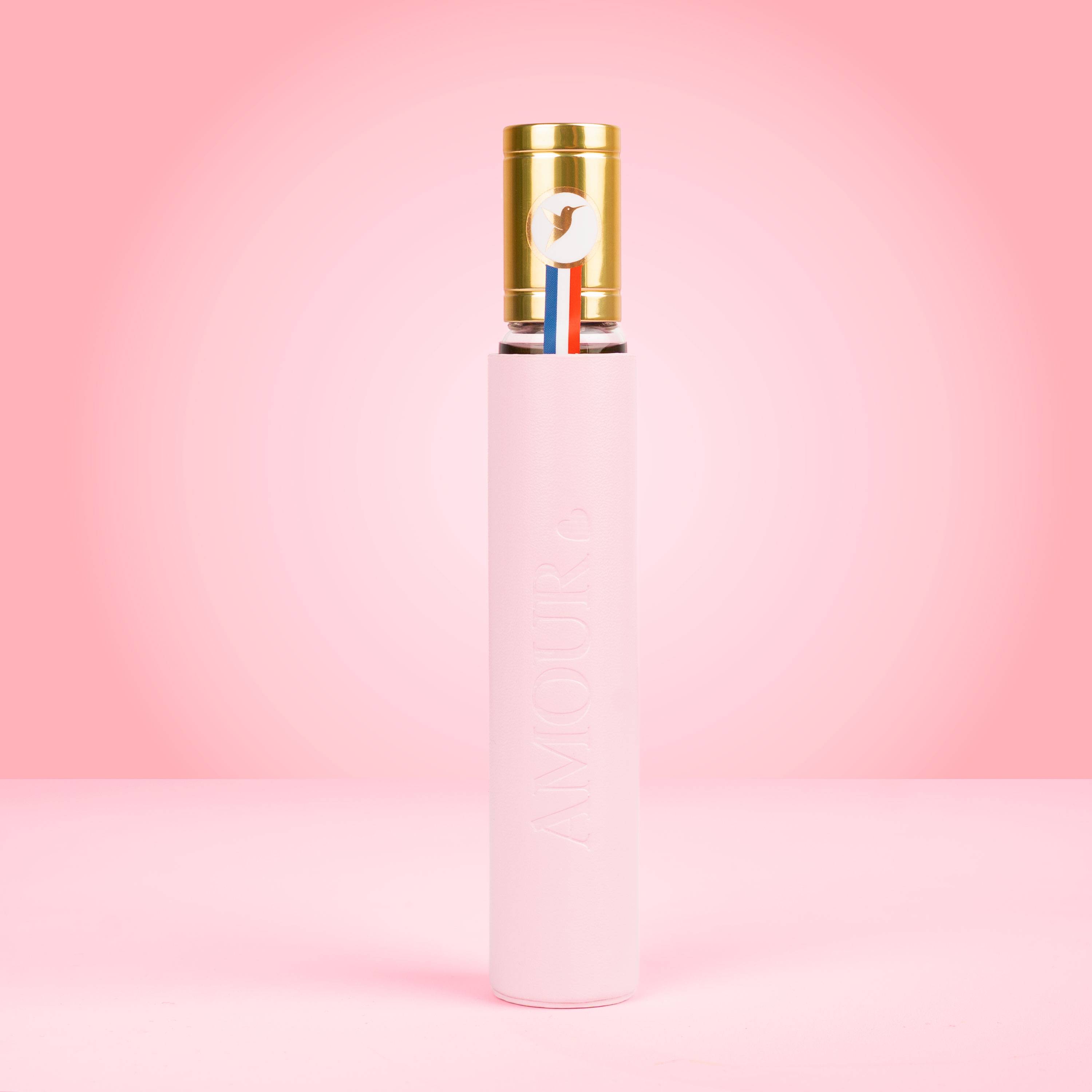 Etui à parfumEtui simili cuir - Amour