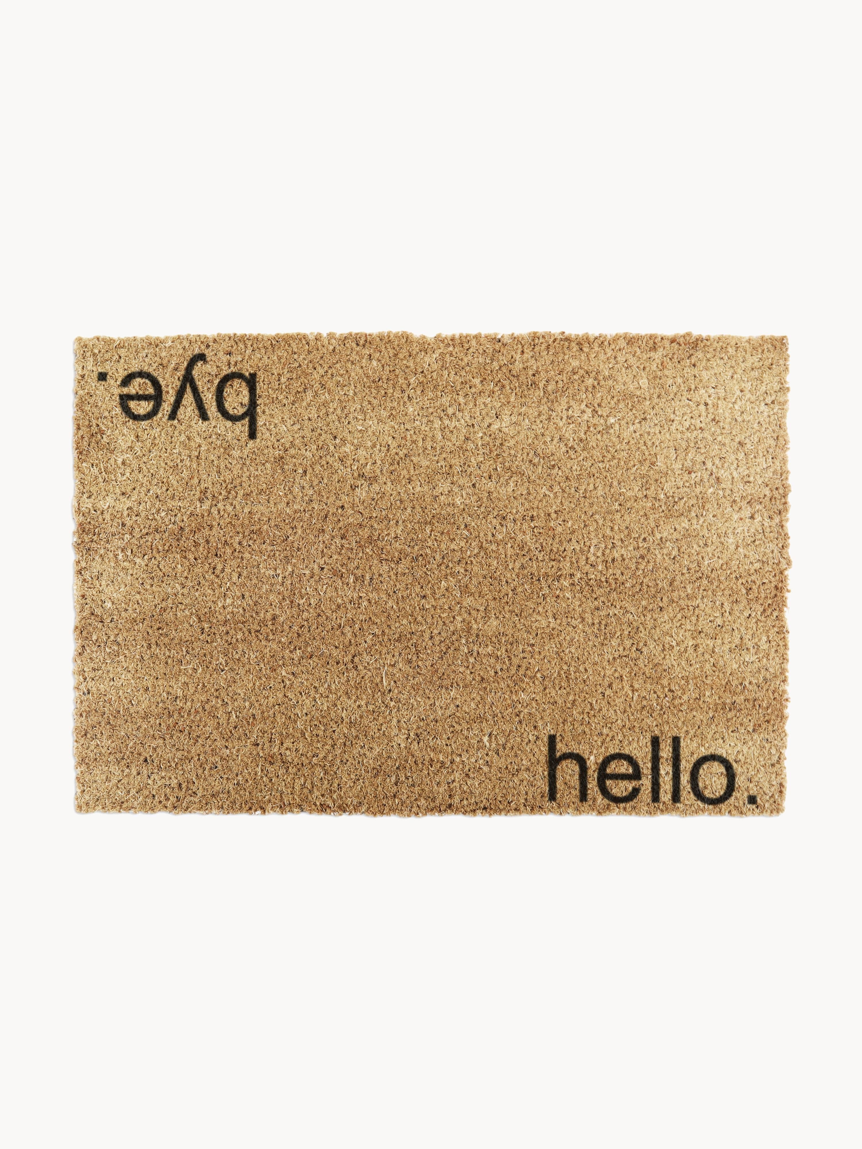 Fußmatte Hello Bye