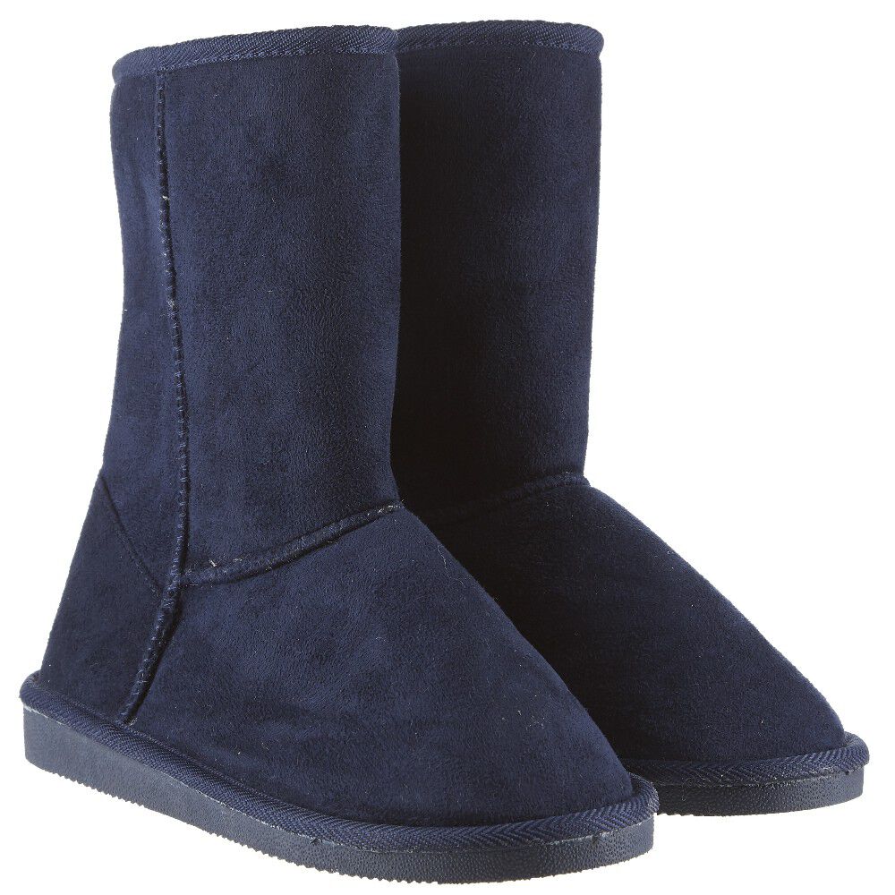 Botte femme Fourure bleu banquise